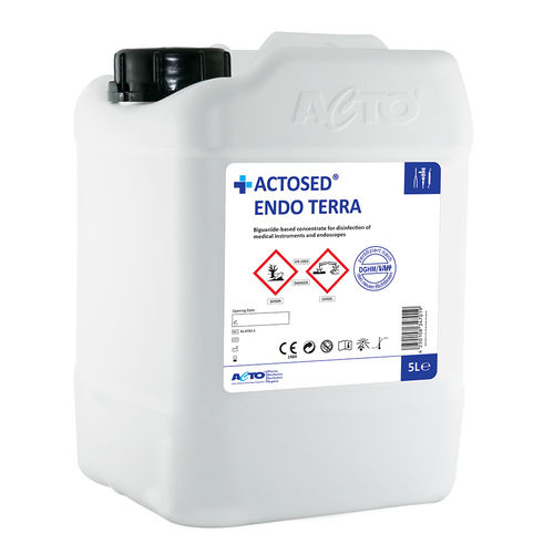 内視鏡用消毒剤 - ACTOSED® ENDO TERRA - Acto   - 歯科器具用 / 液体 / 5000ml