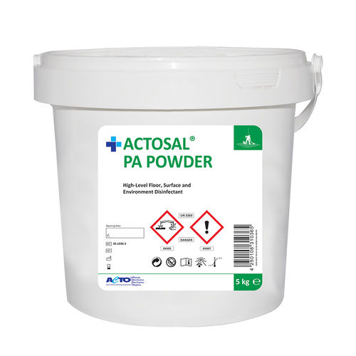 床・表面用消毒剤 - ACTOSAL® PA - Acto   - 床用 / 粉末