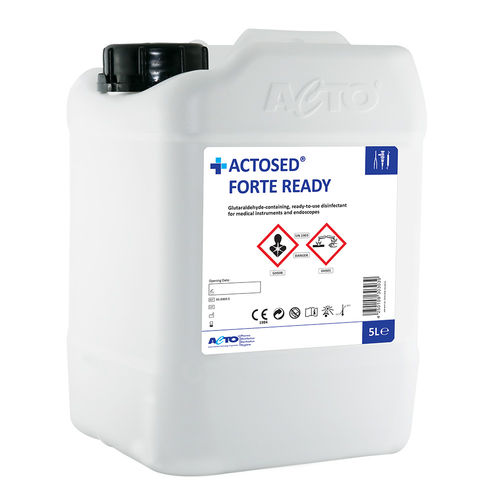手術器具用消毒剤 - ACTOSED® Forte Ready - Acto   - 内視鏡用 / 液体 / 5000ml