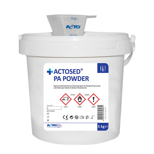 手術器具用消毒剤 - ACTOSED® PA  - Acto   - 内視鏡用 / 粉末 / 過酢酸系