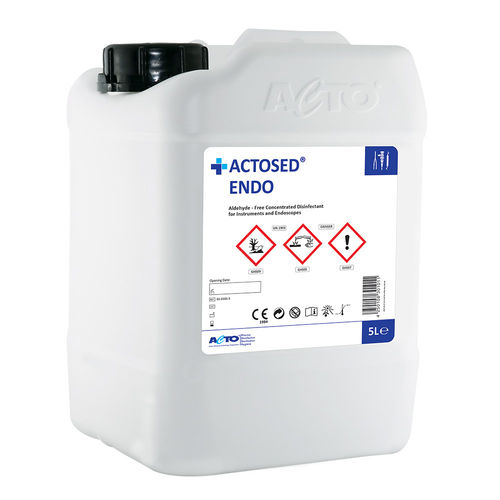 手術器具用消毒剤 - ACTOSED® ENDO - Acto   - 内視鏡用 / 液体 / 5000ml