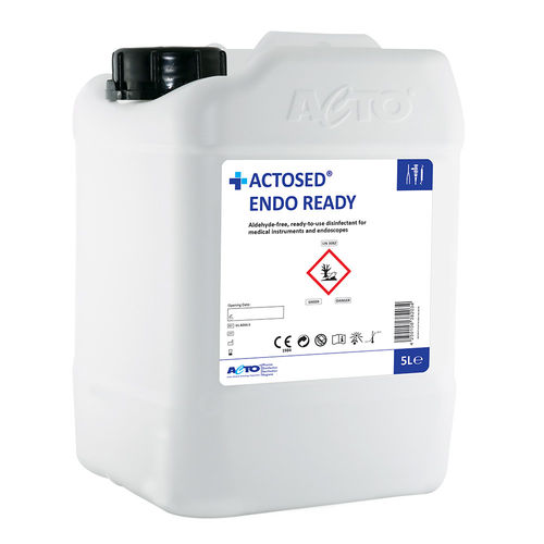 手術器具用消毒剤 - ACTOSED® ENDO READY - Acto   - 内視鏡用 / 液体 / 5000ml