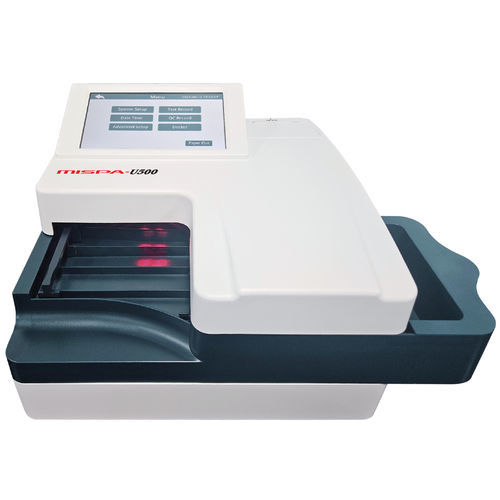 尿用バンド読み取り器 - Mispa U500 - Agappe Diagnostics Switzerland GmbH - LED / 卓上