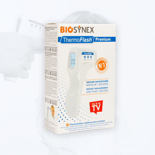 診療所用体温計 - Thermoflash - BIOSYNEX - 医療用 / 赤外線 / ポケットサイズ