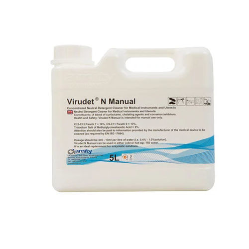 手術器具用消毒剤 - VIRUDET N  - Amity International - 内視鏡用 / 液体 / 5000ml