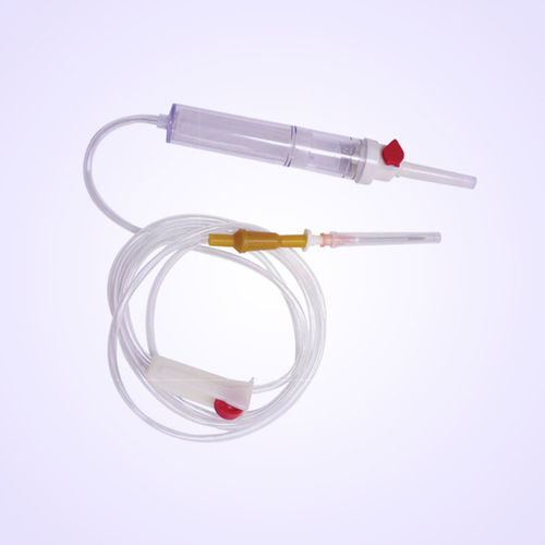 輸血セット - TT series - Angiplast   - ポリ塩化ビニル / 点滴筒付き / 栓付き