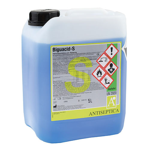 床・表面用消毒剤 - BIGUACID S - ANTISEPTICA - 液体 / 5000ml