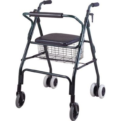 4輪歩行車 - APC-30198 - Apex Health Care - 座席付き / かご付き / 高さ調節可能
