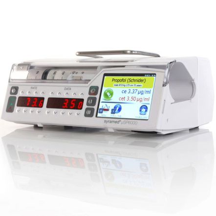 1チャンネルシリンジポンプ - Syramed®µSP6000  - Arcomed AG Medical Systems - PCA