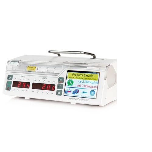 麻酔シリンジポンプ - Volumed®μVP700 Chroma  - Arcomed AG Medical Systems - 1チャンネル / tCI