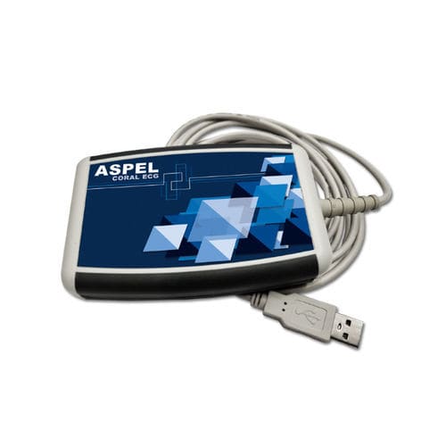 休息用心電計 - CORAL v.201A - ASPEL  - 12チャンネル / 3チャンネル / 6チャンネル