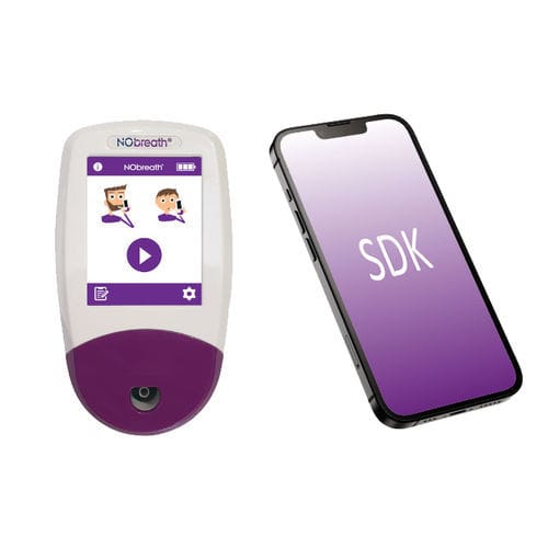 モニター用モバイルアプリケーション - NObreath® integration - Bedfont Scientific - 肺検査用 / 医療用 / Android