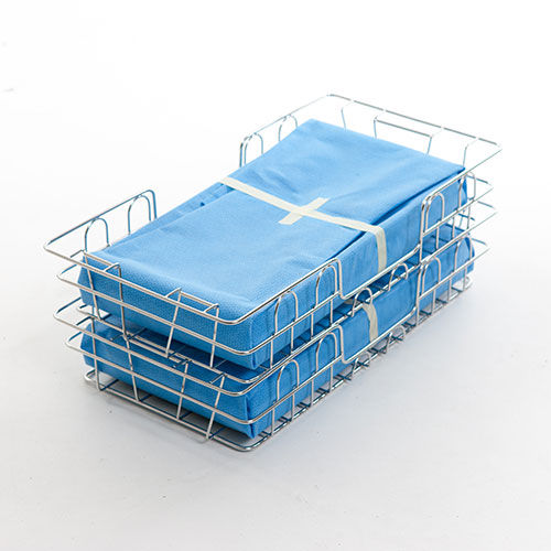 ステンレススチール製滅菌バスケット - Sterisystem®  - Belintra - 医療器具用 / 金綱