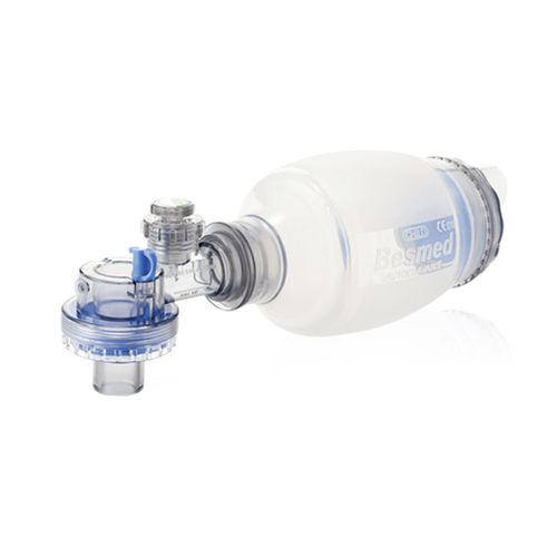 子供用手動吸入器 - RE-24220 - Besmed Health Business  - 救急医療用 / シリコン / 再使用可能
