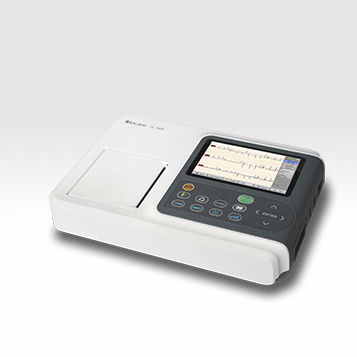 休息用心電計 - iE 300 - Biocare   - 3チャンネル / デジタル式 / 印刷機能付き