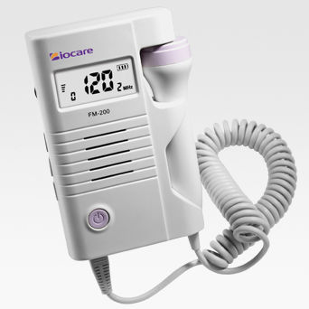胎児用超音波ドップラー - FM-200 - Biocare   - ポケットサイズ / 心拍計付