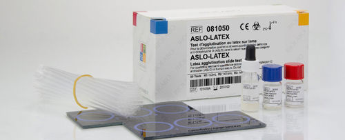 ラテックス凝集反応試薬キット - ASLO-LATEX - BIOLABO GROUP - 溶液 / C反応性蛋白 / 抗原