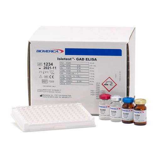 グルタミン酸デカルボキシラーゼ検査キット - Isletest™ - BIOMERICA  - 糖尿病用 / 血清 / ELISA