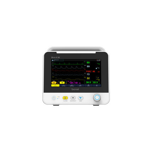 携帯型マルチパラメータモニター - Brio X30  - Bionet   - コンパクト / ベッドサイド用 / ECG