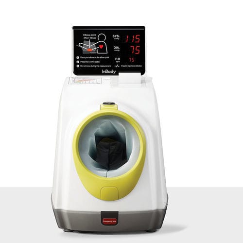 オシロメトリック式電子血圧計 - BPBIO750 - InBody - 自動 / 台上 / 音声付き