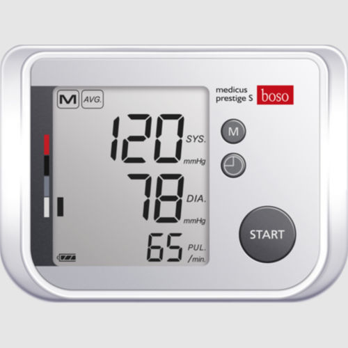 オシロメトリック式電子血圧計 - medicus prestige S - Boso, Bosch + Sohn - 自動 / 充電式バッテリー付き / 大人用カフ付