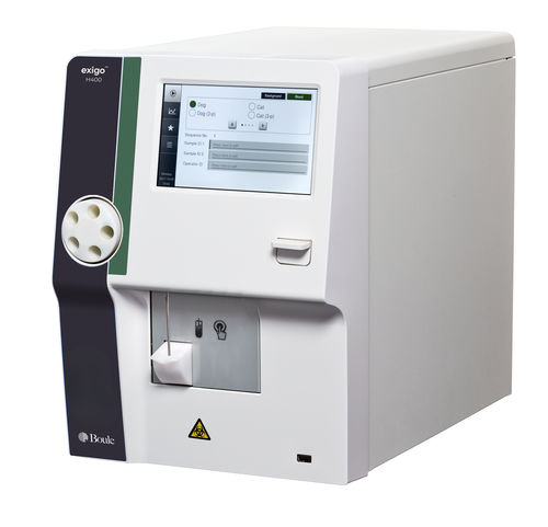獣医用血液分析装置 - Exigo H400 - Boule Medical - 自動 / 卓上 / 19パラメーター