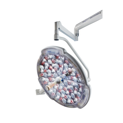 天井取付け無影灯 - Quasar® eLite - Brandon Medical - LED / ビデオカメラ搭載 / 制御パネル付き