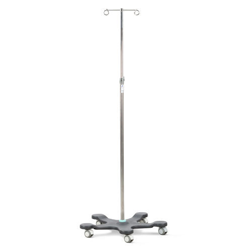 キャスター付きIV スタンド - IS/P/2H/RD	 - Bristol Maid Hospital Metalcraft - 4フック / 2フック / 高さ調節可能な