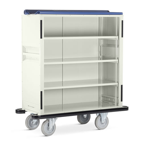 所有するバッグトロリー - WT/50 series - Bristol Maid Hospital Metalcraft - 病院用 / 清掃用 / 棚付き