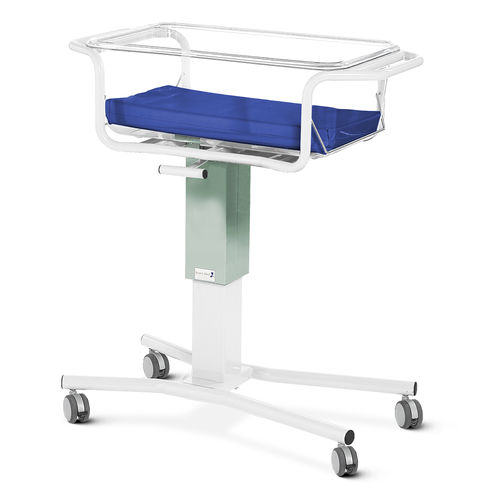乳児用病院用バシネット - BCV/G  - Bristol Maid Hospital Metalcraft - 高さ調節可能な / トレンデレンブルグ体位 / 逆トレンデレンブルグ体位