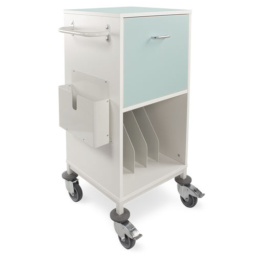 医療用台車 - MRW/WA/1D/XP  - Bristol Maid Hospital Metalcraft - 医療書類用 / 輸送用 / ステンレス製