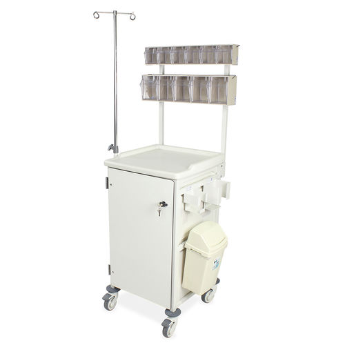 集中治療用台車 - CTCRITM1/10/3S2D/CA  - Bristol Maid Hospital Metalcraft - 多目的 / 治療用 / 清掃用