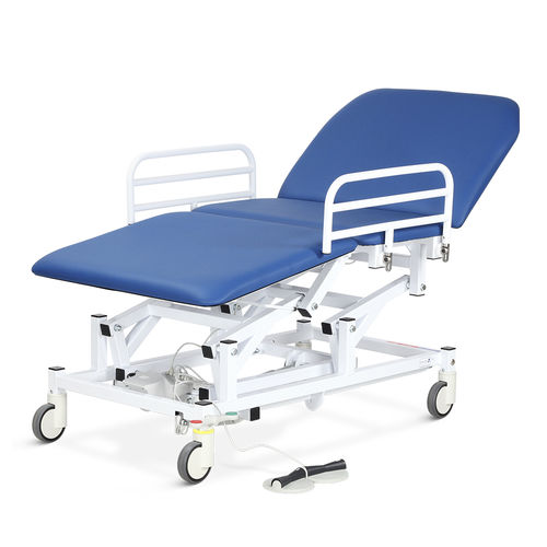 肥満症患者用診察台 - EC2325/VPE	 - Bristol Maid Hospital Metalcraft - 電動式 / 高さ調節可能な / リクライニング式