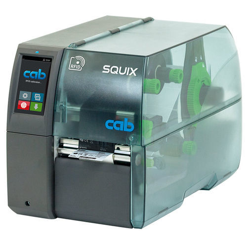 熱転写プリンター - SQUIX UHF RFID - cab Produkttechnik - ラベル / コンパクト / 医療用