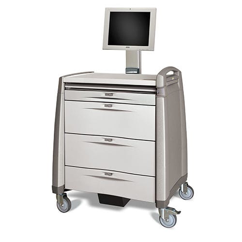 医療用コンピュータ用台車 - Avalo Series PCLi - Capsa Healthcare - ノートパソコン用 / タブレット（PC）用 / 薬配分用