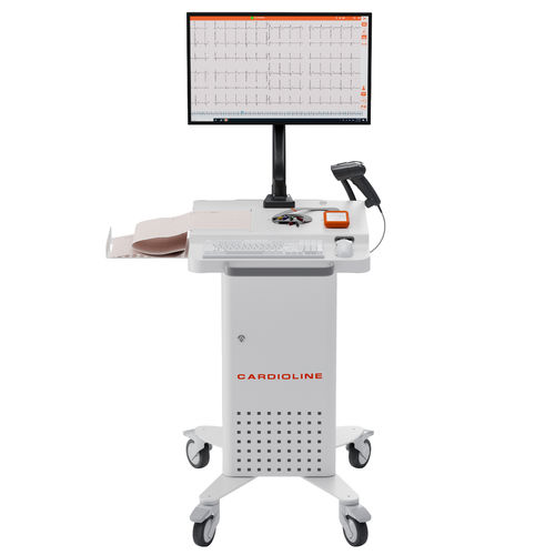 休息用心電計 - touchECG System Digital Premium - Cardioline - 12チャンネル / 15チャンネル / PC用