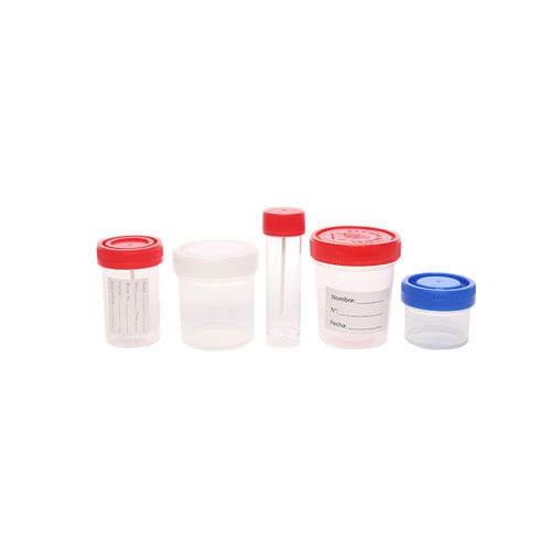 尿用試料容器 - 30ml - Changzhou Medical Appliances General Factory - ポリプロピレン製 / 使い捨て / ネジ蓋付き