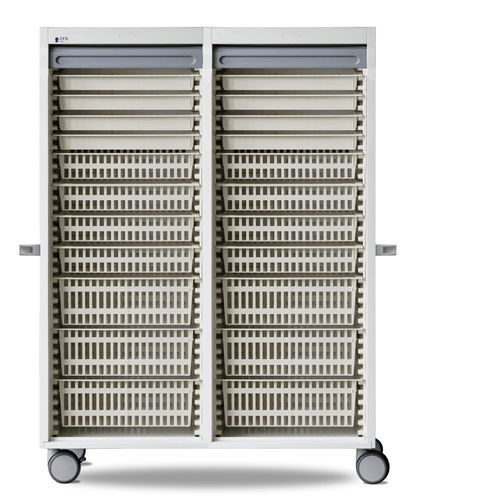 輸送用台車 - Space ISO-2H - Conf Industries - 貯蔵 / プラスチック製 / 引き出し付き