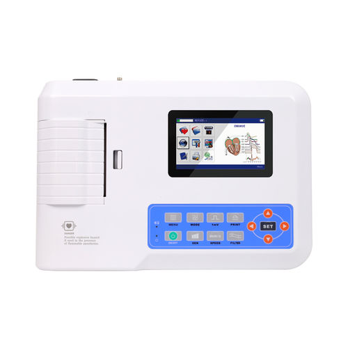 休息用心電計 - ECG300G  - Contec Medical Systems - 12チャンネル / 3チャンネル / 6チャンネル