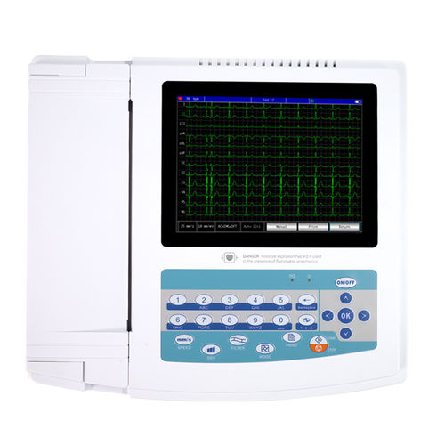 休息用心電計 - ECG1200G  - Contec Medical Systems - 12チャンネル / 3チャンネル / 6チャンネル