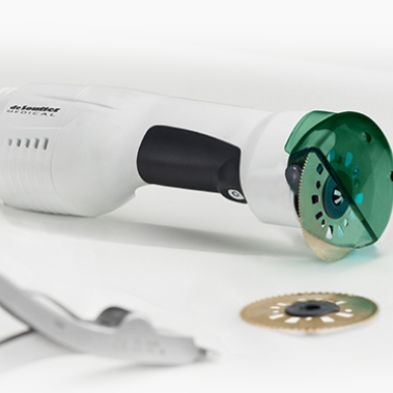 キャストカッター - CC7 CleanCast™ - DeSoutter Medical  - 吸引器付