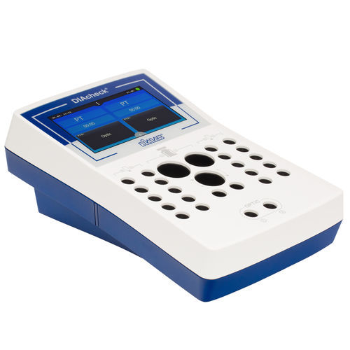半自動血液凝固分析装置 - DIAcheck C2 - Dialab  - 2チャンネル / 発色性 / PT