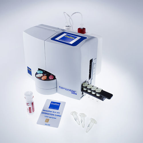 自動血糖値分析装置 - SensoStar GLH six - DiaSys Diagnostic Systems GmbH - ヘモグロビン / ヘマトクリット / 乳分泌