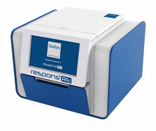 自動糖化ヘモグロビン分析装計 - respons®A1c - DiaSys Diagnostic Systems GmbH - 糖尿病用 / コンパクト / 毛細血管の血液