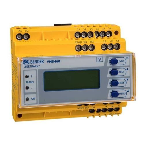 制御モニター - LINETRAXX® VMD460-NA - Bender - 酸化窒素物 / 信号 / 医療ITシステム用