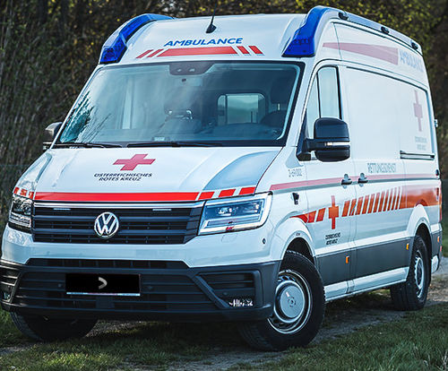 ワゴン車タイプ救急車 - Volkswagen Crafter - Dlouhy