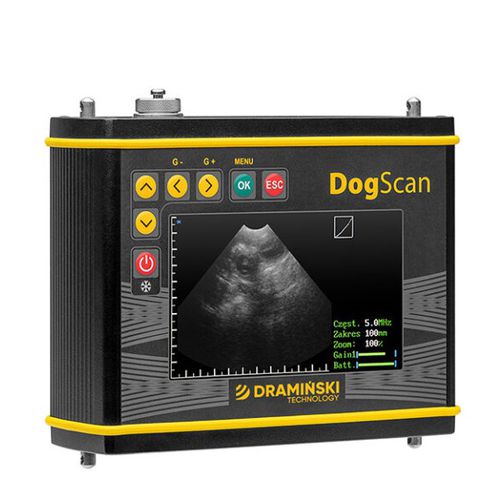 携帯型動物用超音波検査 - DogScan - Dramiński - 多目的 / 犬用 / 白黒