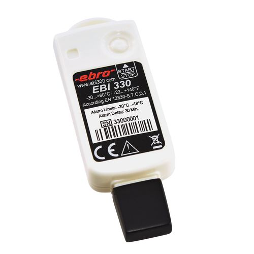 温度データロガー - EBI 330-T30 - ebro Electronic - 実験用 / 医薬製品用 / 使い捨て