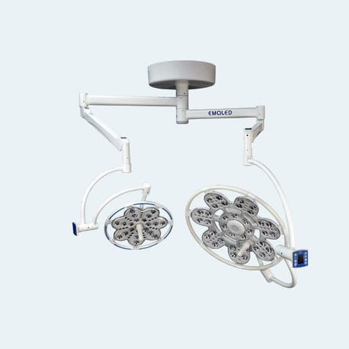 天井取付け無影灯 - 560/300 - EMALED - LED / 獣医用 / アーム2本