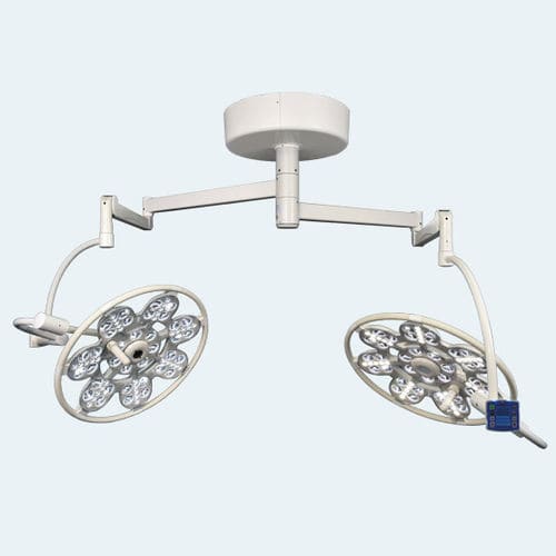 天井取付け無影灯 - 560/560 - EMALED - LED / 獣医用 / アーム2本